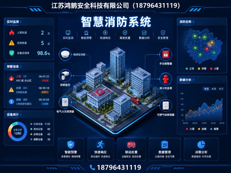 绍兴消防通信指挥展示图